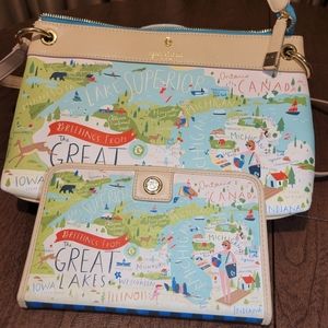 Spartina 449 The Great Lakes Crossbody Bag and Wallet